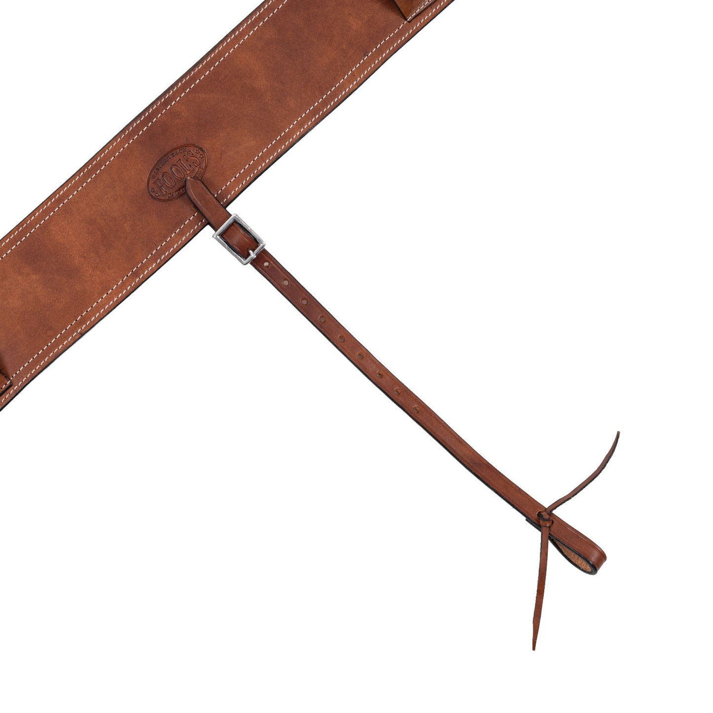 Silla wade western apache con cinchuelo trasero Pool's - Chestnut/Natural
