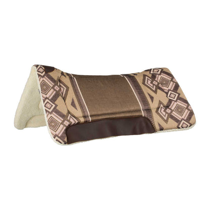 Silla western con relleno de lana sintética Pool's - Grey/Tan