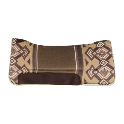 Silla western con relleno de lana sintética Pool's - Grey/Tan