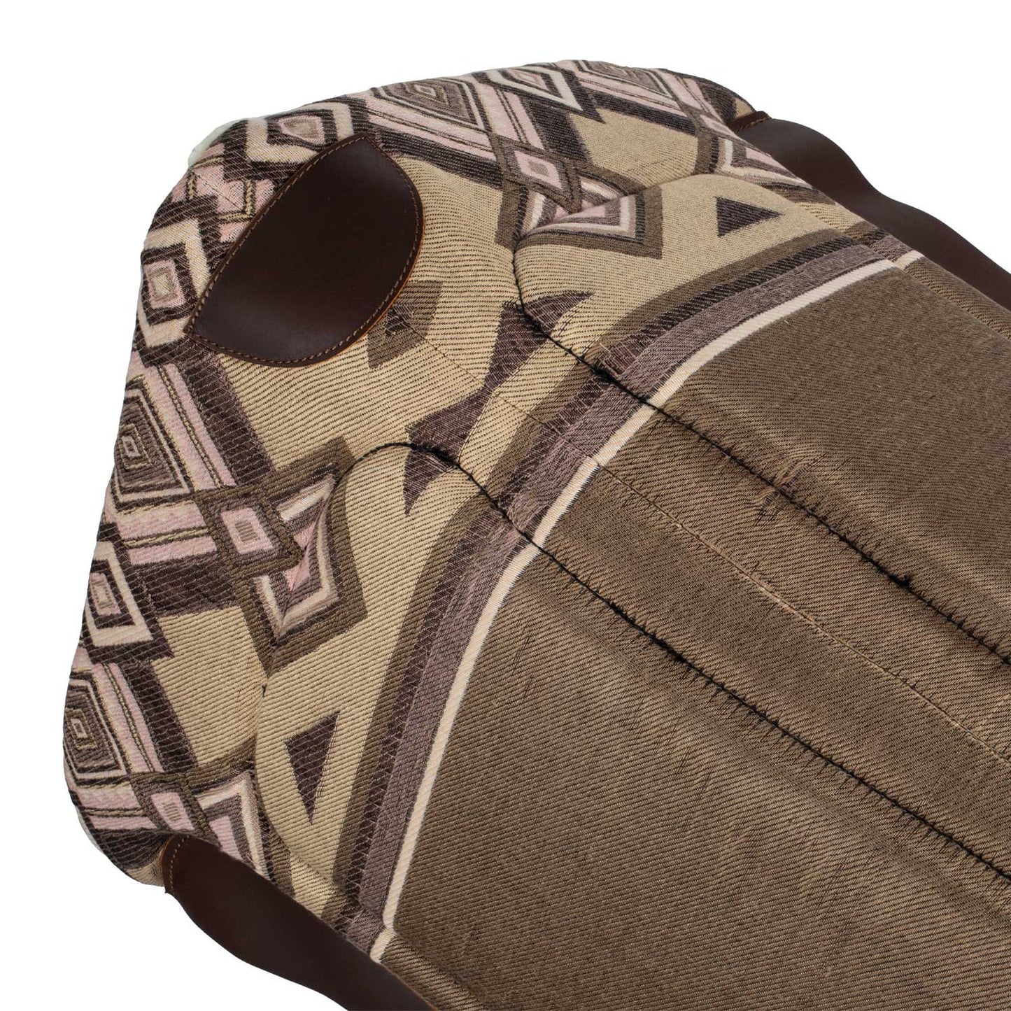 Silla western con relleno de lana sintética Pool's - Grey/Tan