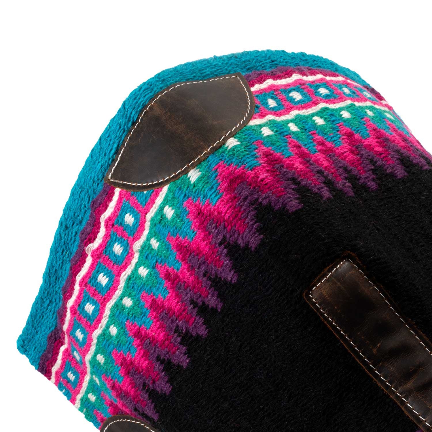 Sudadera de lana con base de fieltro Pool's - Black/Blue/Pink