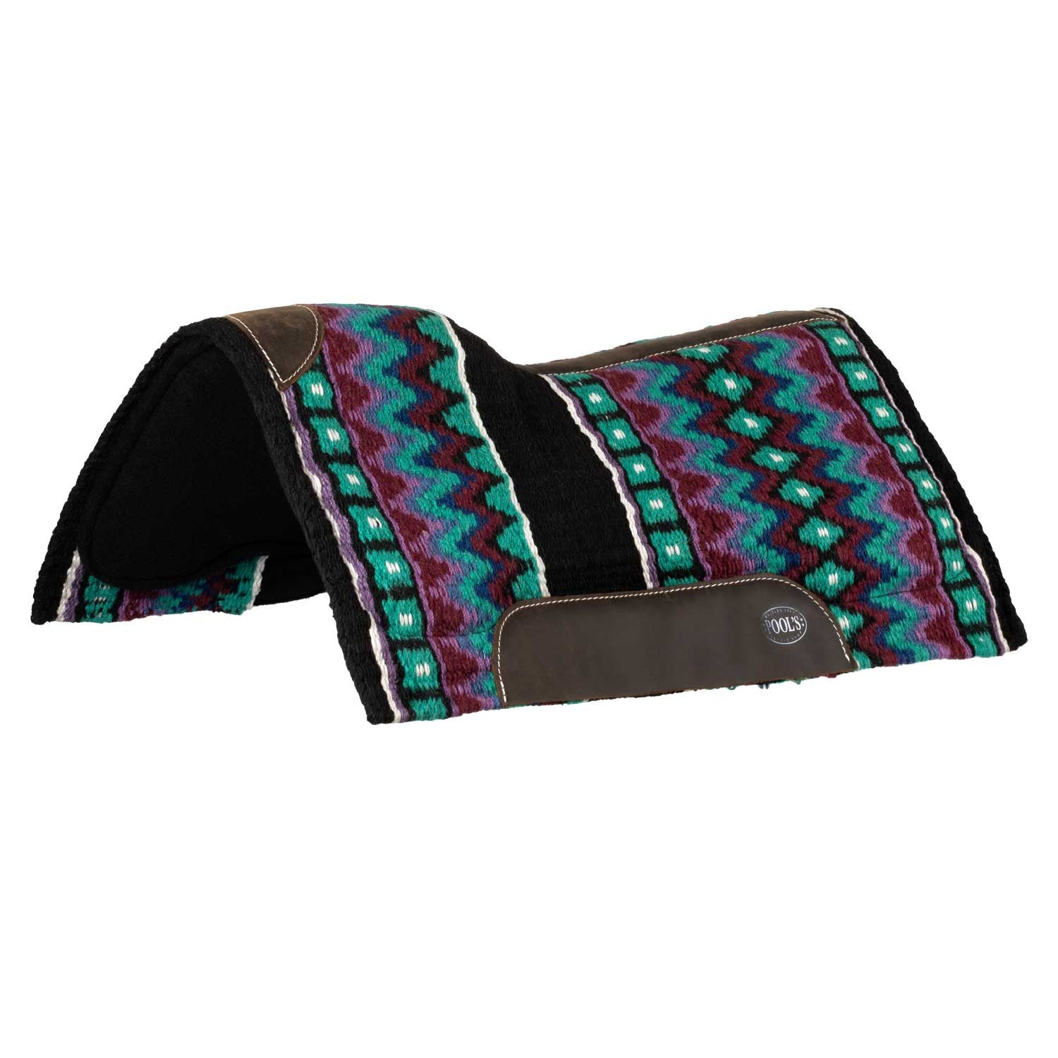 Sudadera de lana con base de fieltro Pool's - Black/Purple/Blue