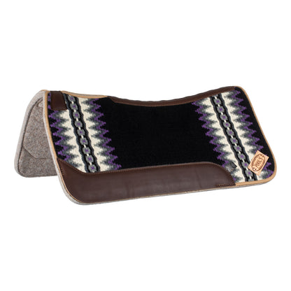 Mantilla western Pool's - Black/White/Purple