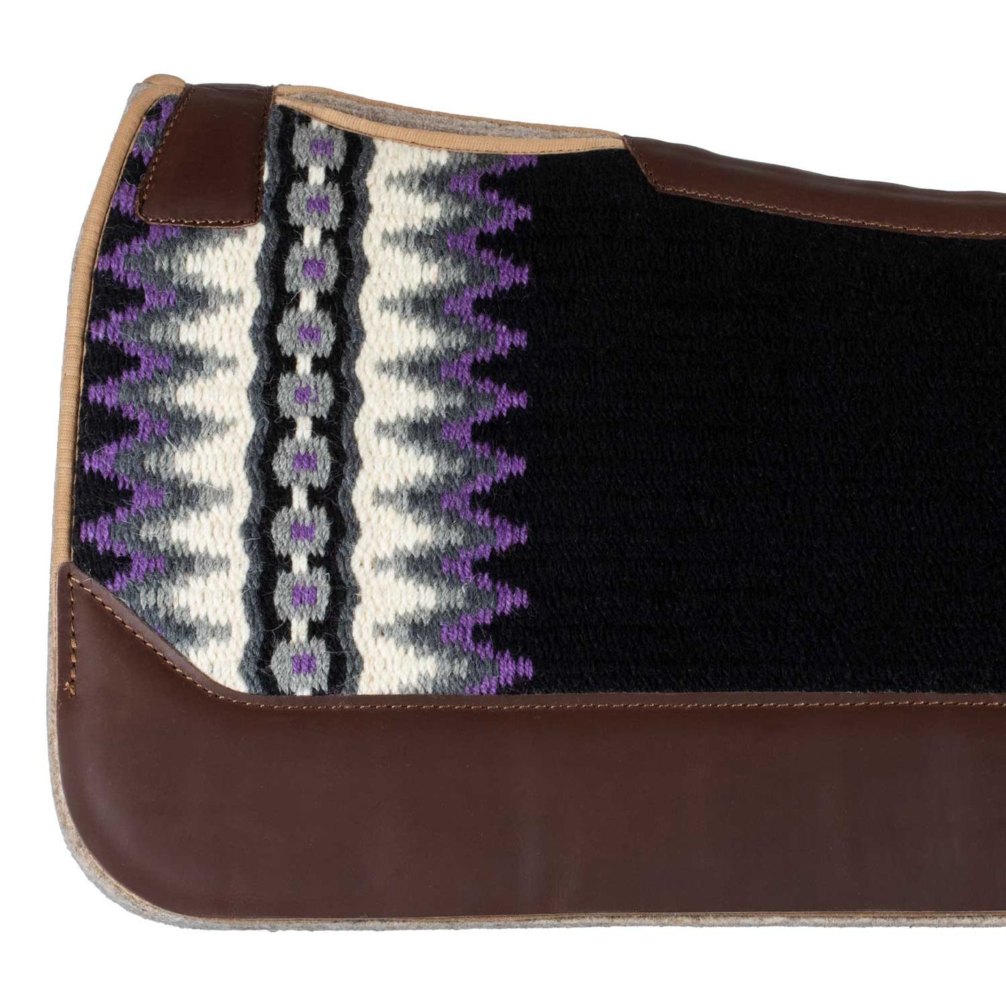 Mantilla western Pool's - Black/White/Purple