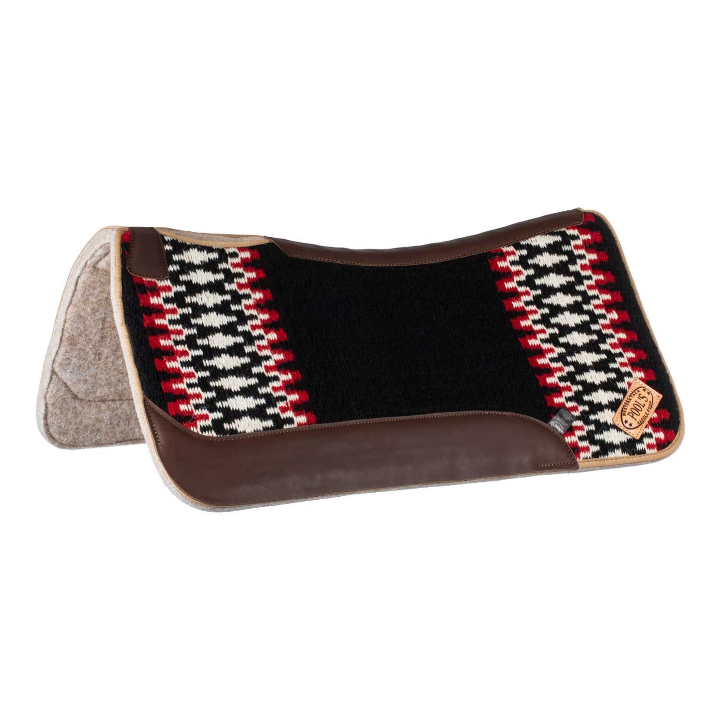 Mantilla western Pool's - Black/White/Red