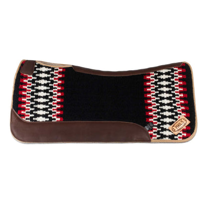 Mantilla western Pool's - Black/White/Red
