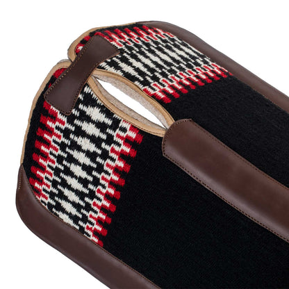 Mantilla western Pool's - Black/White/Red