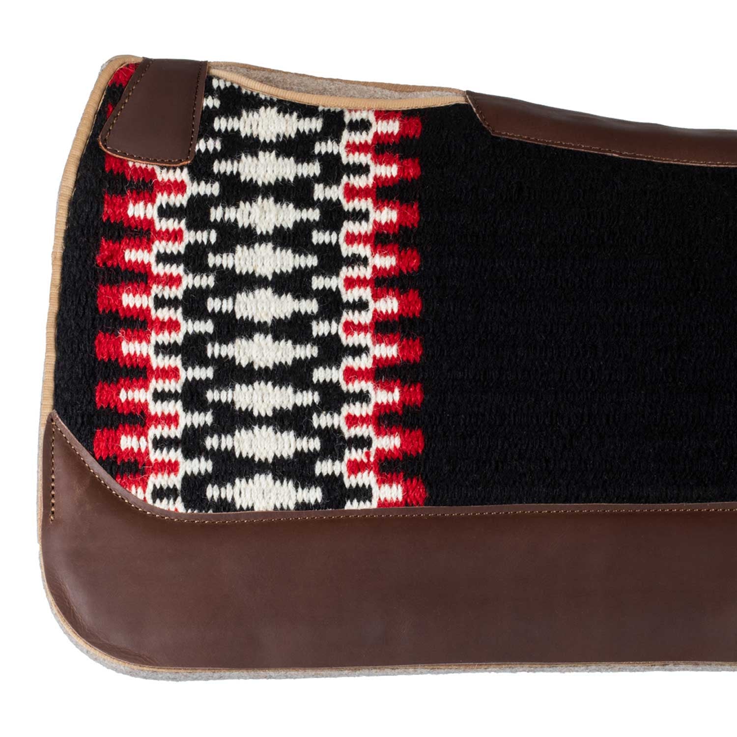 Mantilla western Pool's - Black/White/Red