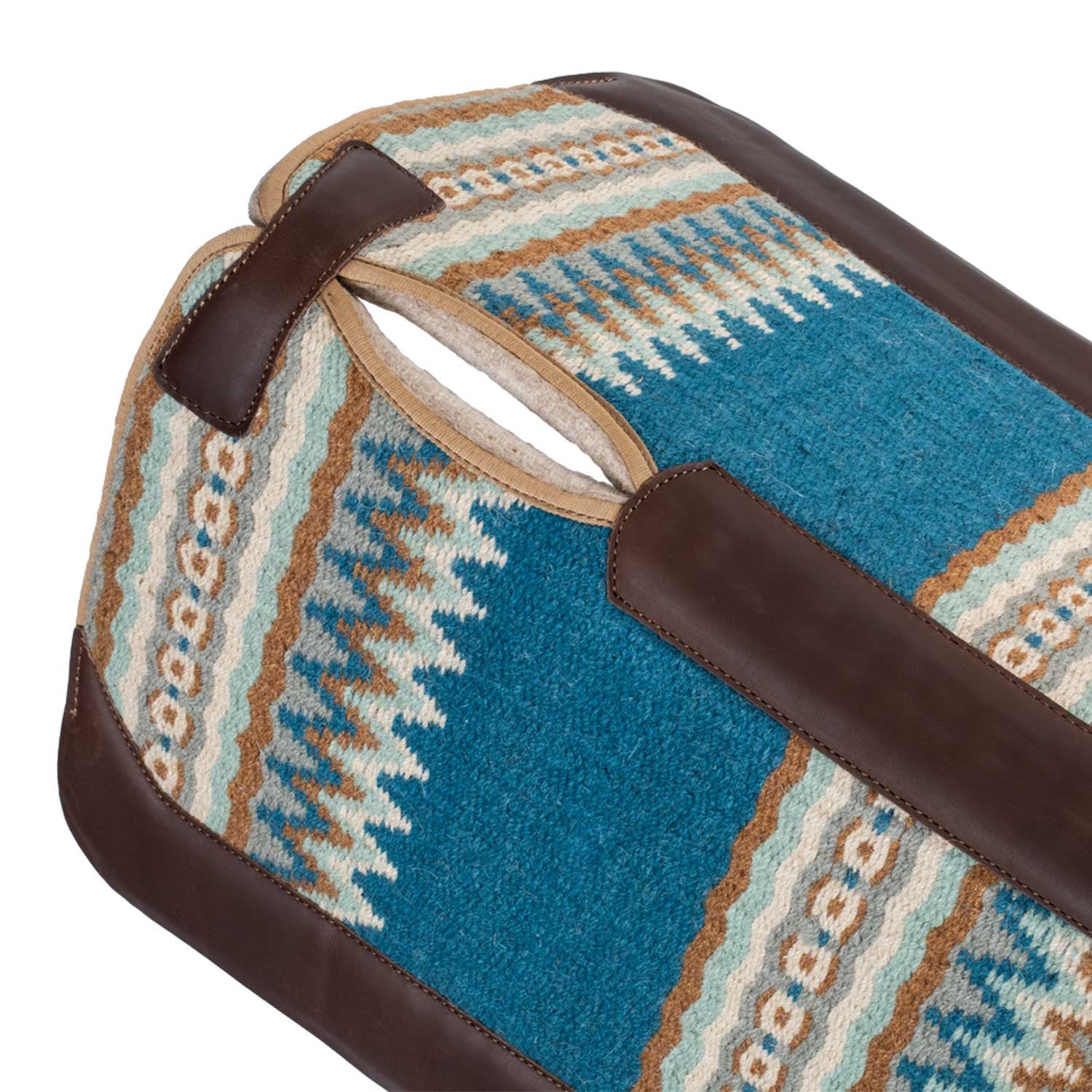 Mantilla western anatómica Pool's - Blue/Beige