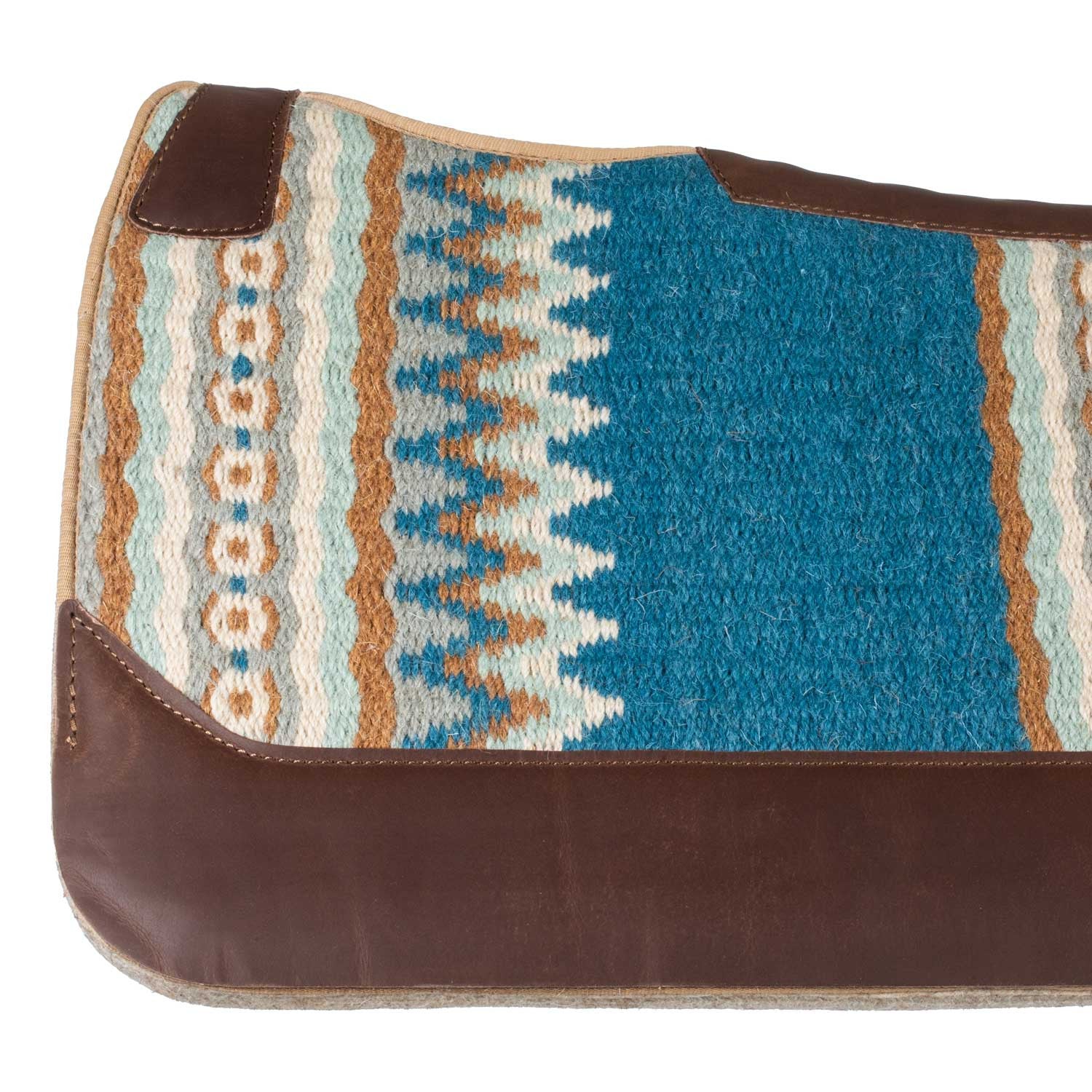 Mantilla western anatómica Pool's - Blue/Beige
