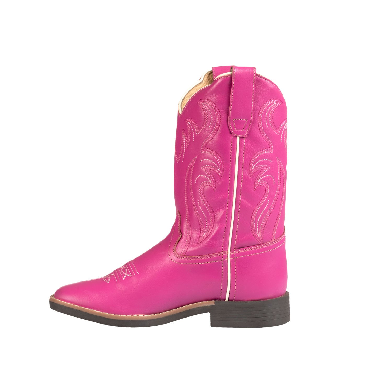 Botas rancheras occidentales para niña Pool's - Rosa