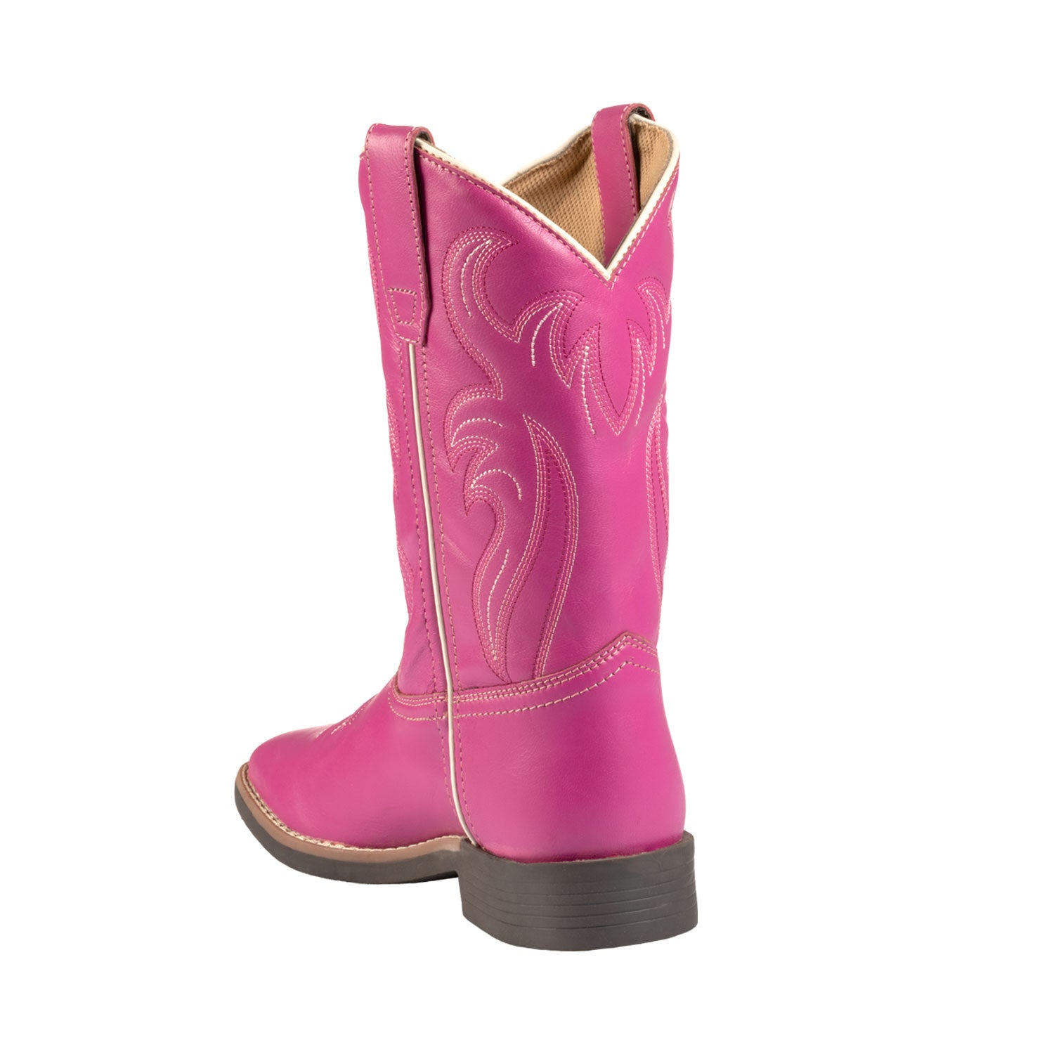 Botas rancheras occidentales para niña Pool's - Rosa