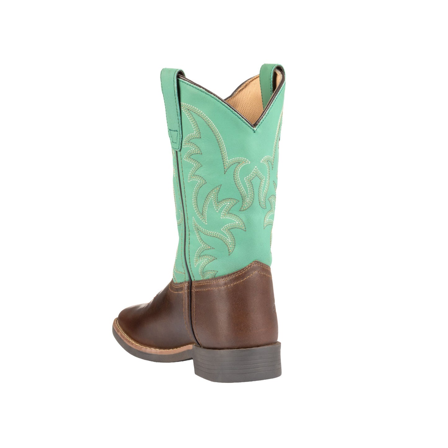 Botas western Monterey para niños Pool's - Dark Brown/Green