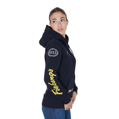 Sudadera unisex con varios logotipos Pool's - Azul marino