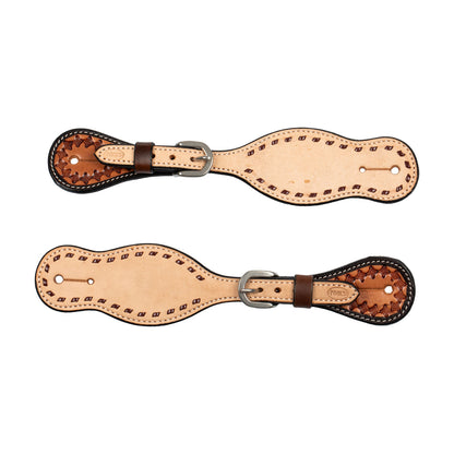 Cordones espuelas western bicolor Pool's
