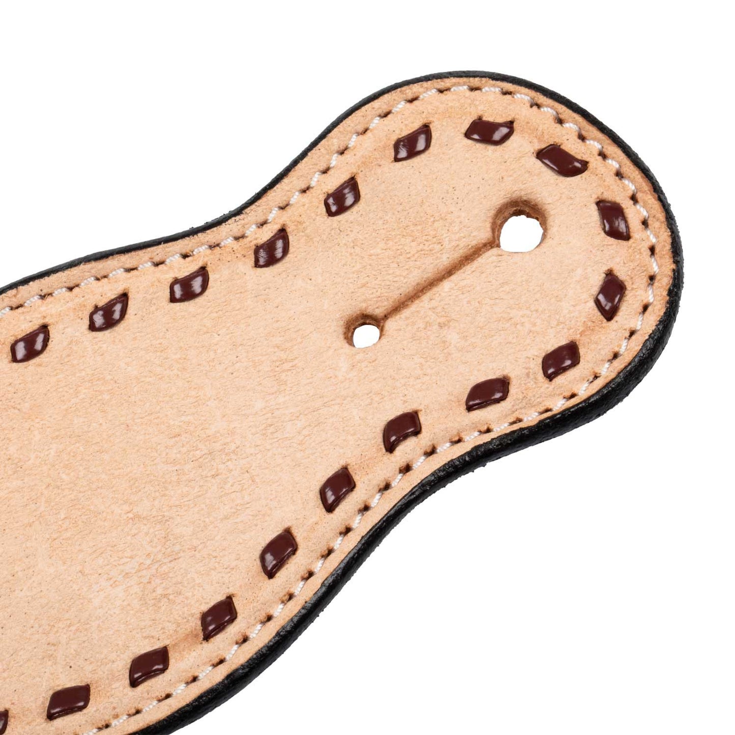 Cordones espuelas western bicolor Pool's - Chestnut/Natural