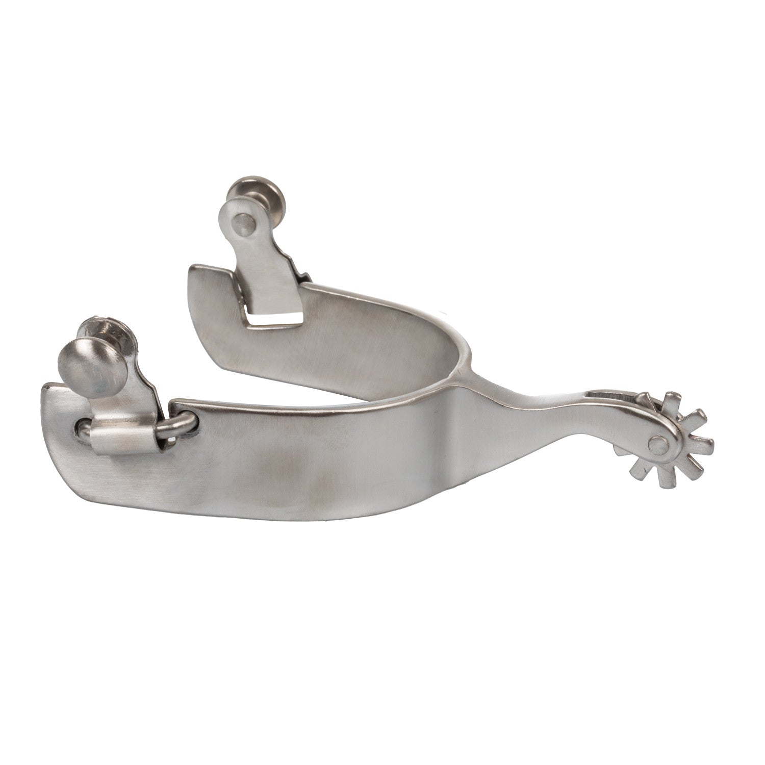 Espuelas unisex de acero con rueda dentada Pool's