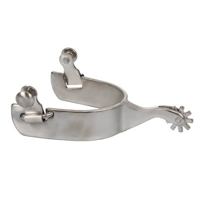 Espuelas unisex de acero con rueda dentada Pool's