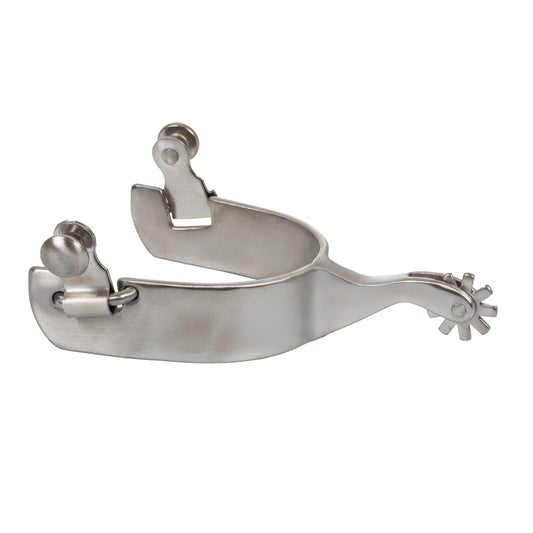 Espuelas unisex de acero con rueda dentada Pool's