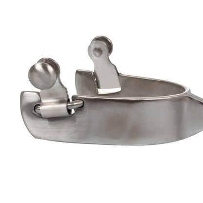 Espuelas unisex de acero con rueda dentada Pool's