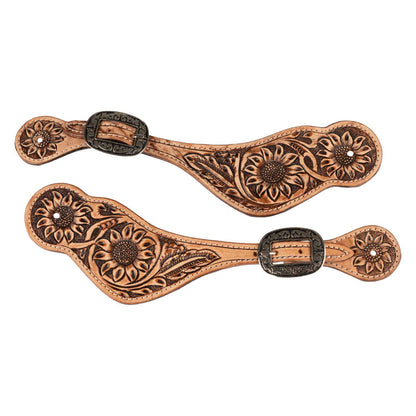 Correas para espuelas western unisex Pool's - Natural