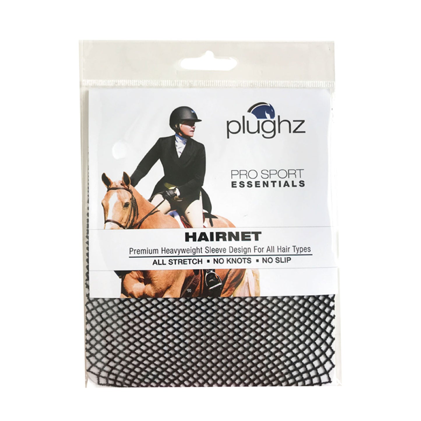 Plughz prosport red de pelo - Negro