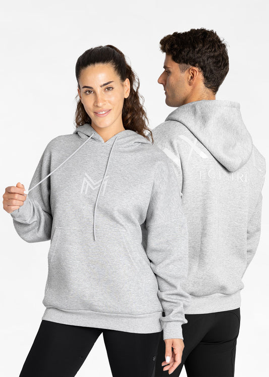 Accesorio ecuestre Maximilian Equestrian Icon Oversized Hoodie (Grey) para equitación