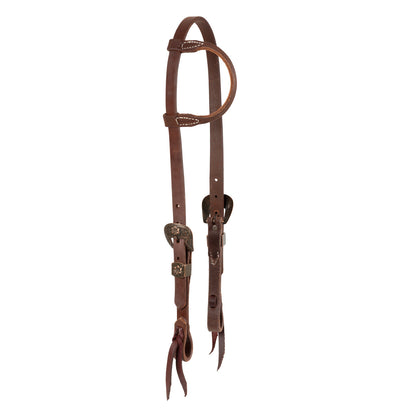 Cultura vaquera una cabezada western de una oreja Platinum Pro
