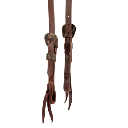 Cultura vaquera una cabezada western de una oreja Platinum Pro - Oliato