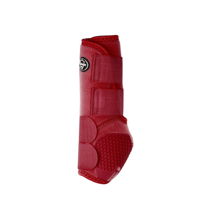 Protecciones delanteras anatómicas western Platinum Pro - Rojo