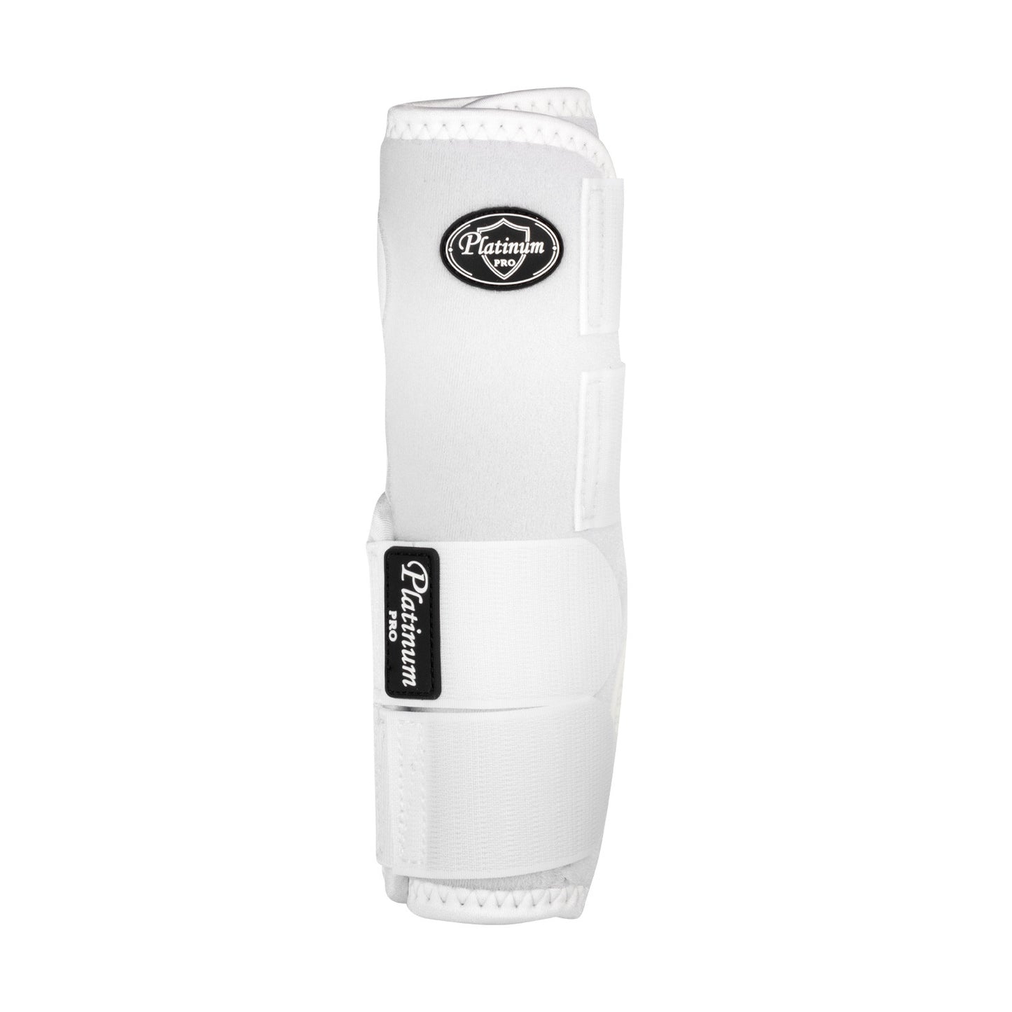 Protecciones delanteras anatómicas western Platinum Pro - Blanco