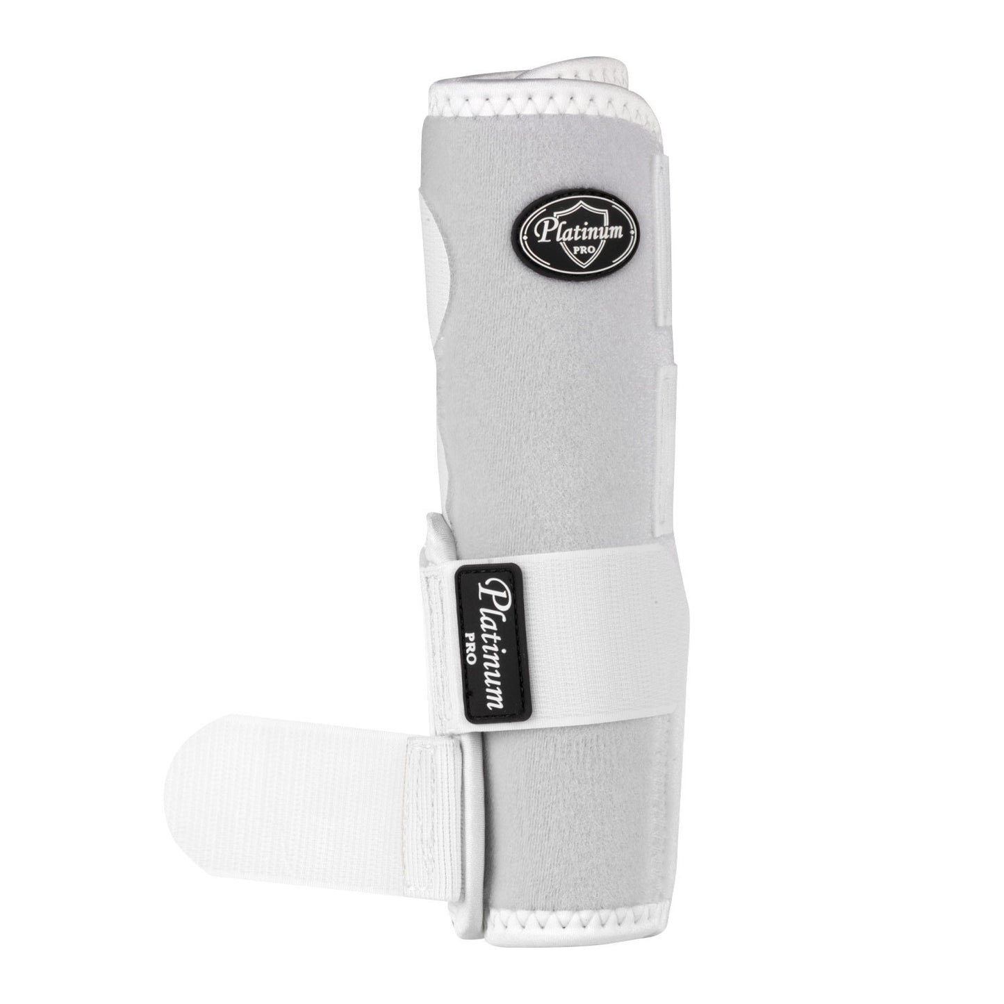 Protecciones delanteras anatómicas western Platinum Pro - Blanco