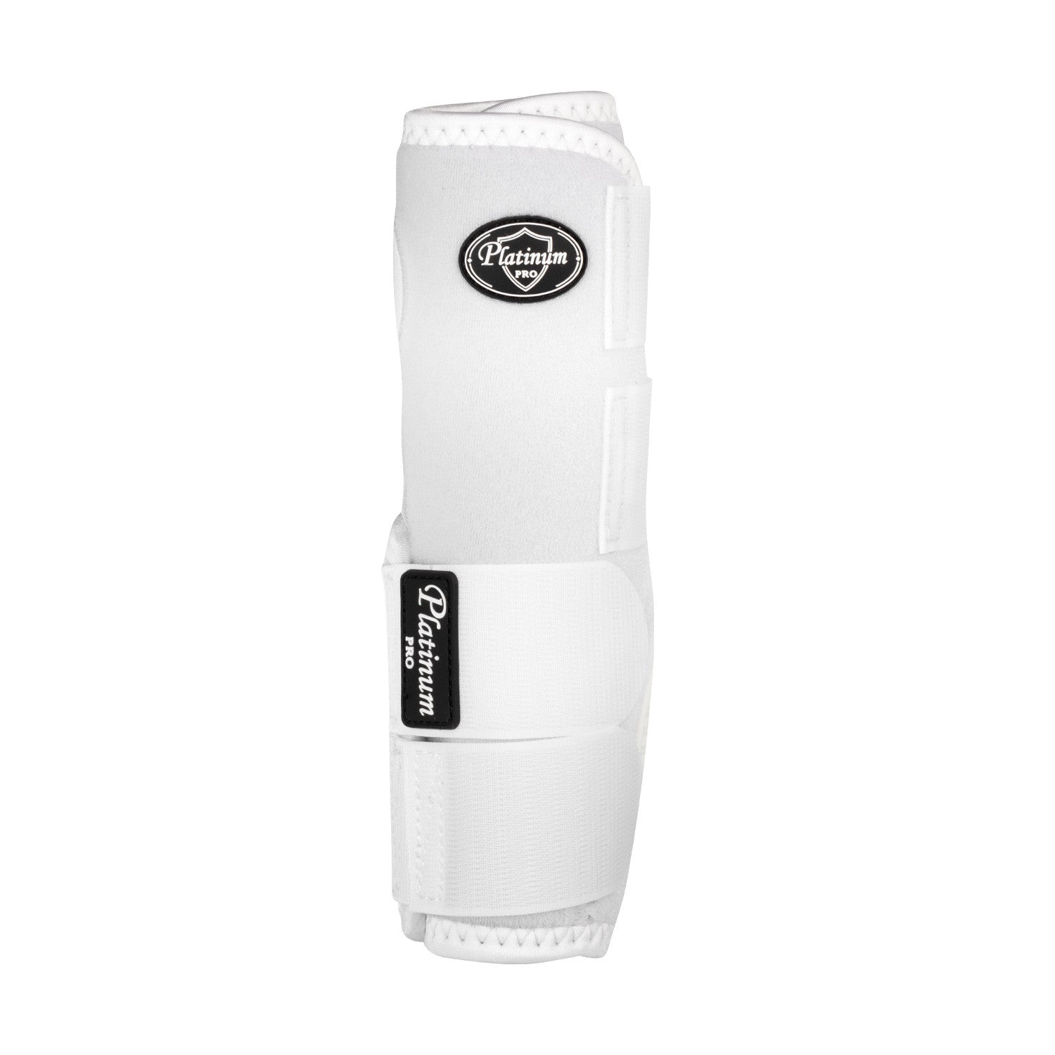 Protecciones delanteras anatómicas western Platinum Pro - Blanco
