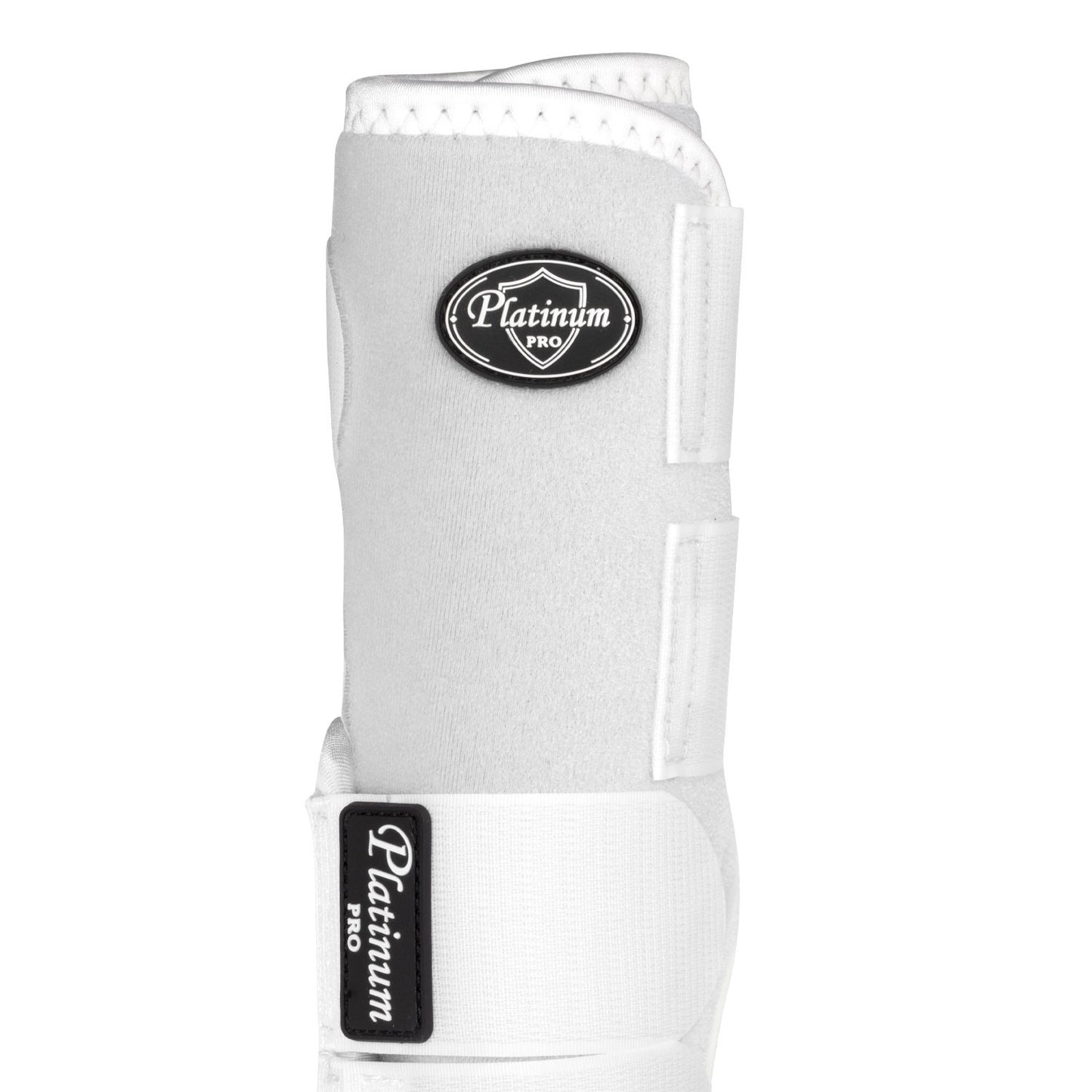 Protecciones delanteras anatómicas western Platinum Pro - Blanco