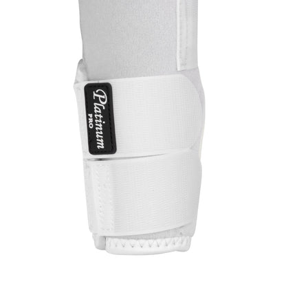 Protecciones delanteras anatómicas western Platinum Pro - Blanco