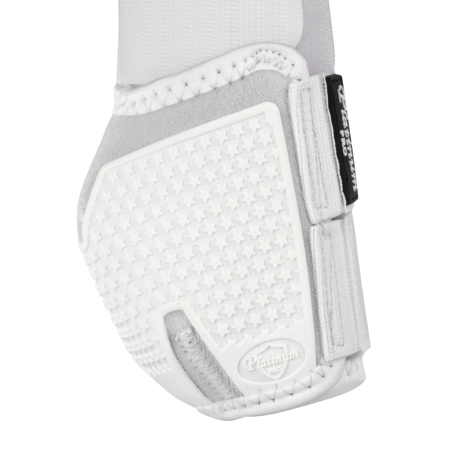Protecciones delanteras anatómicas western Platinum Pro - Blanco