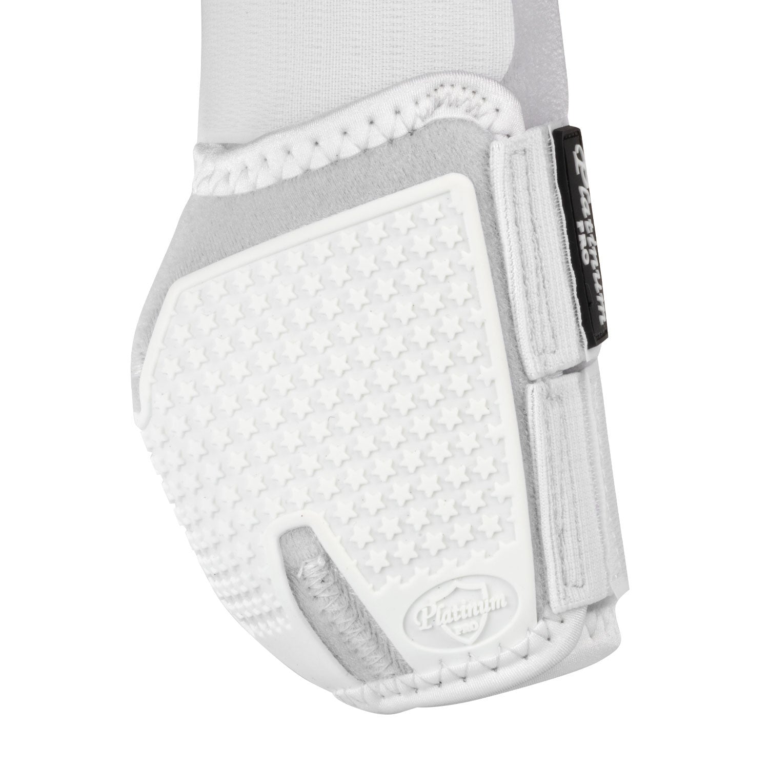Protecciones delanteras anatómicas western Platinum Pro - Blanco
