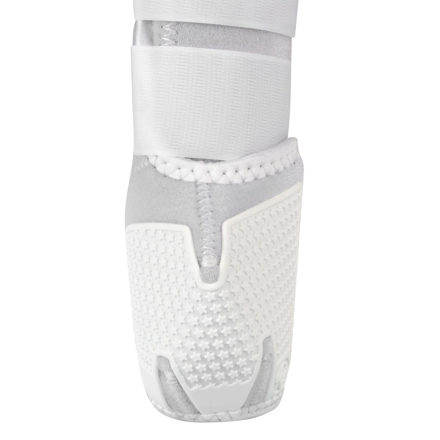 Protecciones delanteras anatómicas western Platinum Pro - Blanco