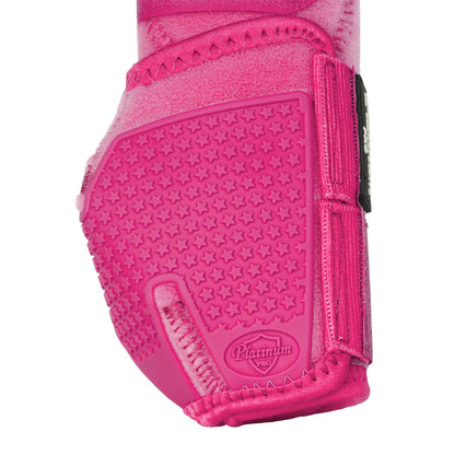 Protecciones posteriores anatómicas western Platinum Pro - Fucsia