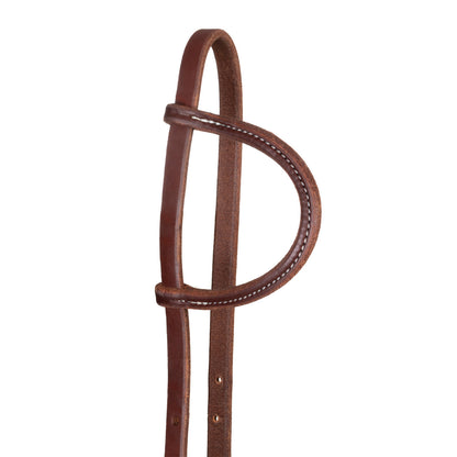 Cabezada de oreja deslizable de cambio rápido 5/8" Platinum Pro - Dark Oil