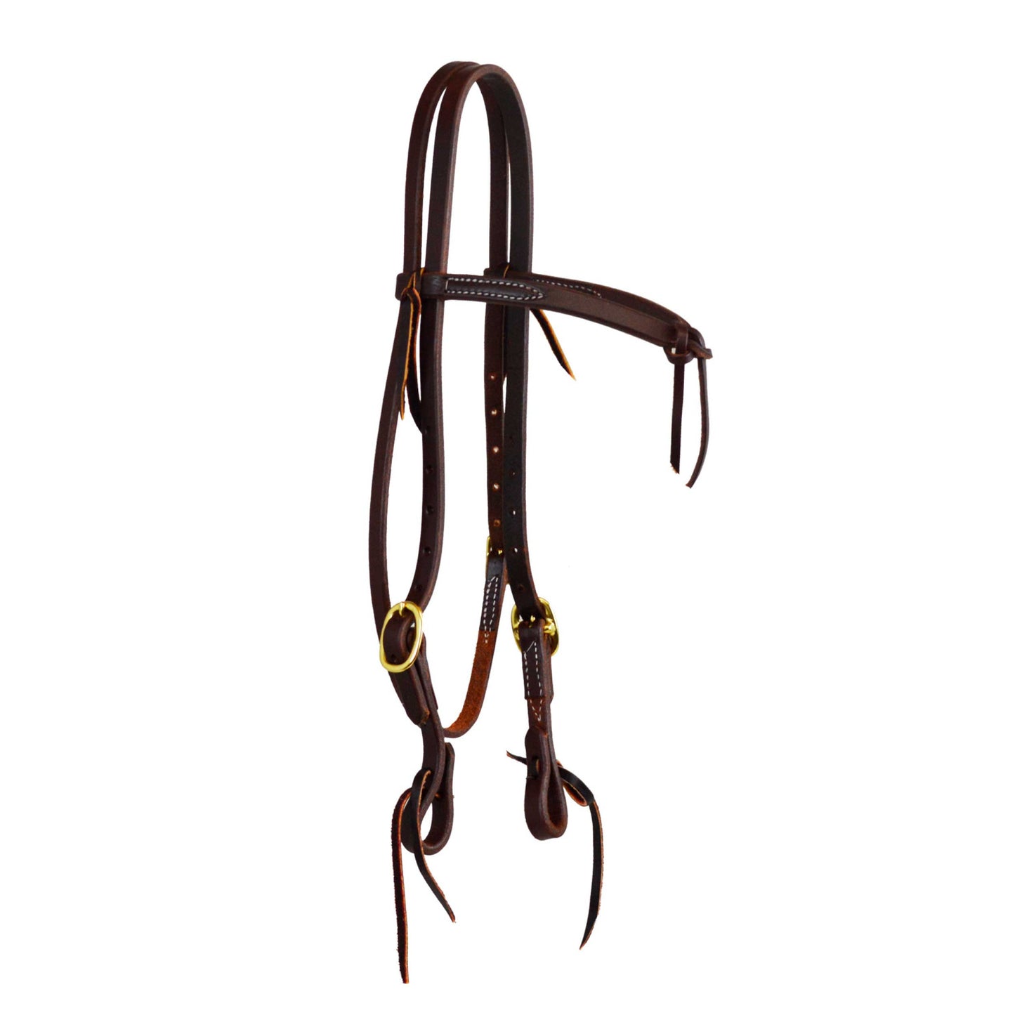 Cabezada futurity con frontalera de 5/8" Platinum Pro
