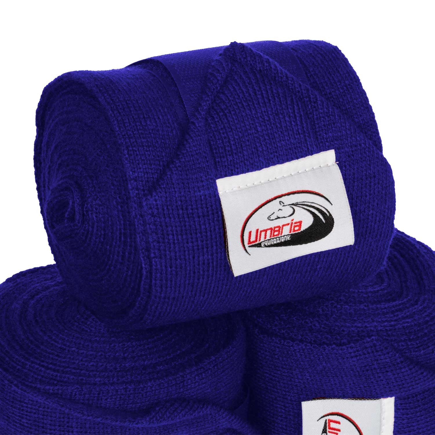 Bandas de descanso (4 uds) Umbria Equitazione - Azul royal