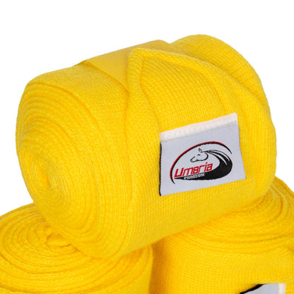 Bandas de descanso (4 uds) Umbria Equitazione - Amarillo