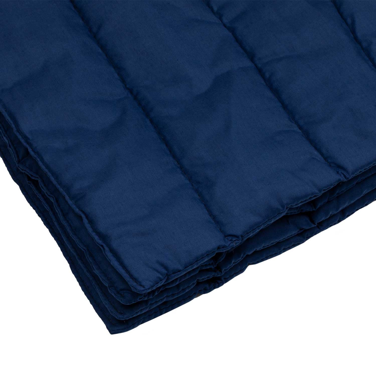 Bajo vendas de algodón (4 uds) Umbria Equitazione - Azul marino