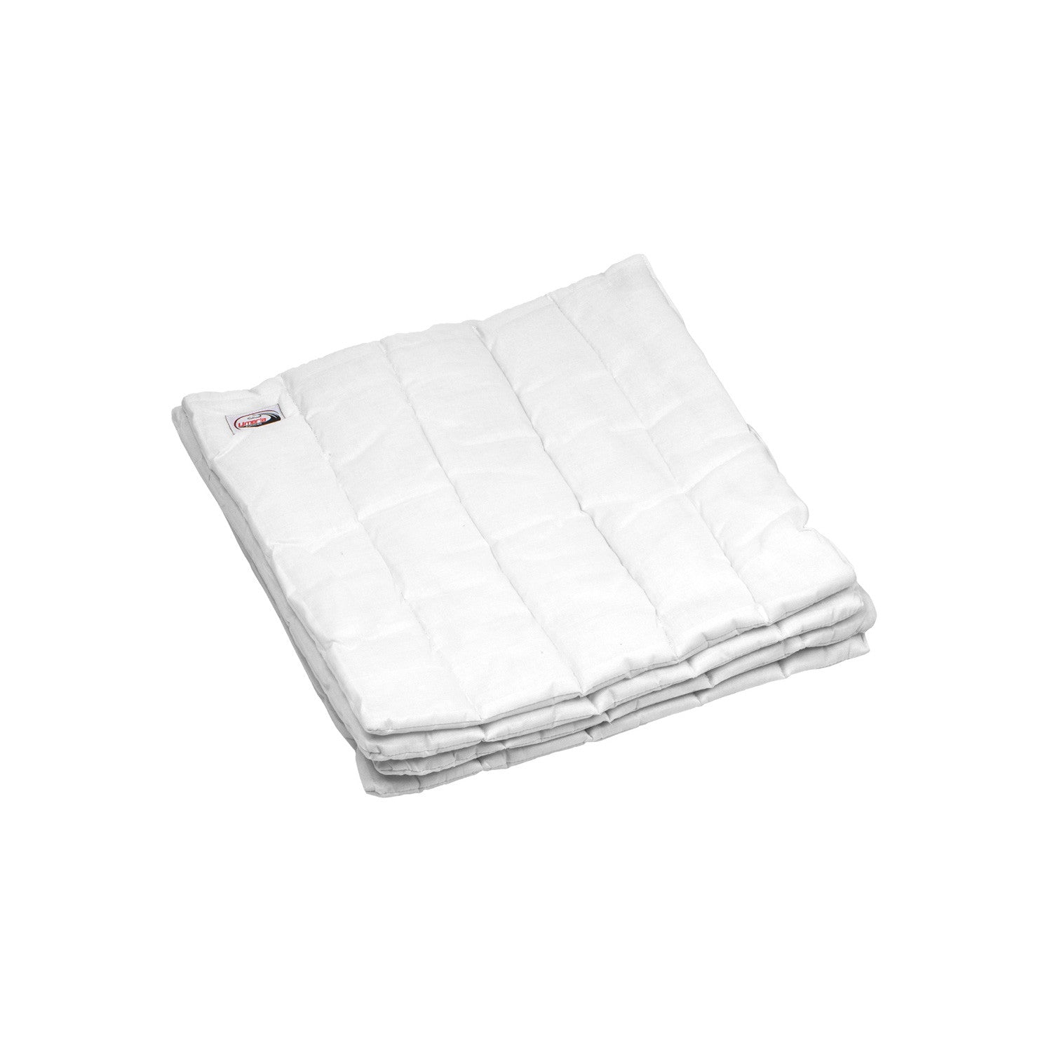 Bajo vendas de algodón (4 uds) Umbria Equitazione - Blanco