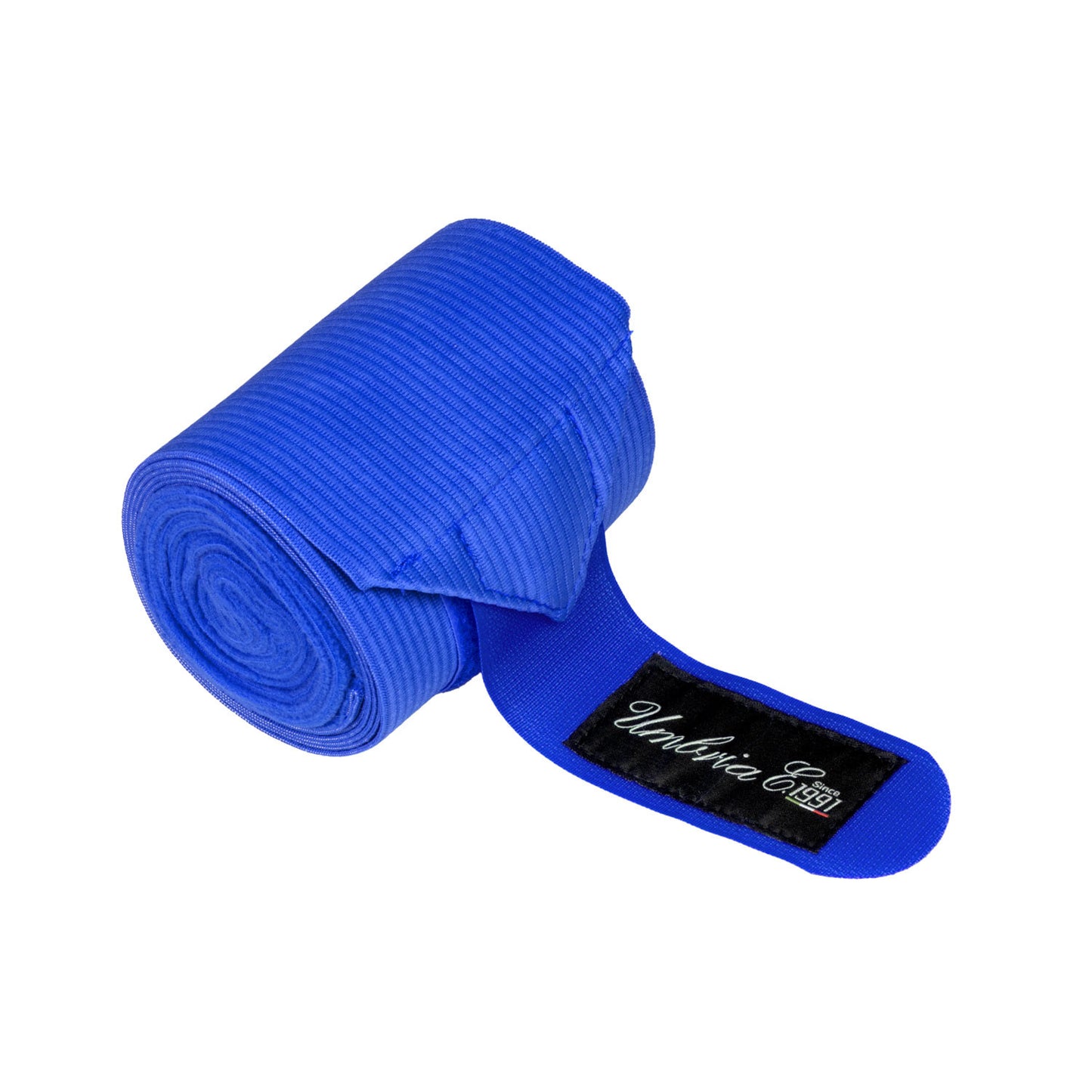 Bandas de trabajo de polar con elástico (4 uds) Umbria Equitazione - Azul royal