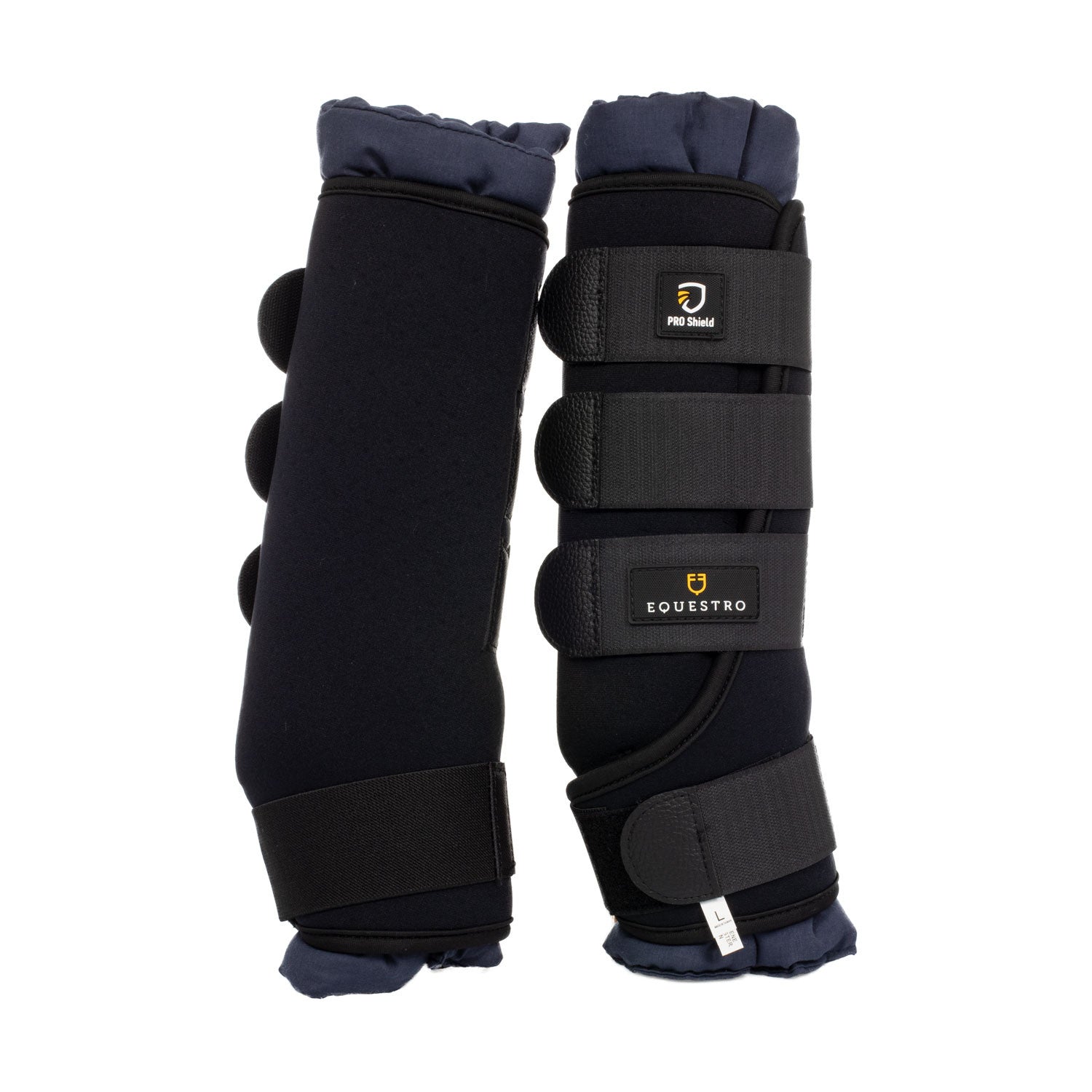 Botas de establo de neopreno Equestro - Negro