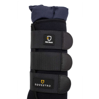 Botas de establo de neopreno Equestro - Negro
