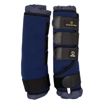 Botas de establo de neopreno Equestro - Azul marino