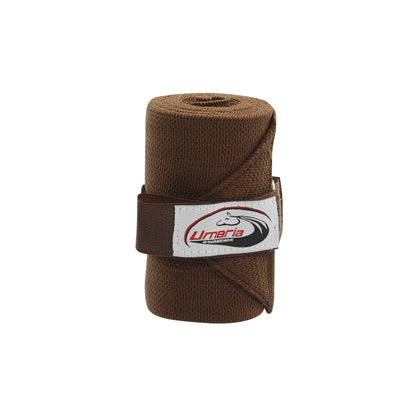 Bandas elásticas de trabajo (4 uds) Umbria Equitazione - Marrón oscuro